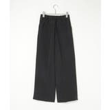 【洗濯機で洗える／セットアップ対応】ウォッシャブルワイドパンツ | ikka  | 詳細画像23 