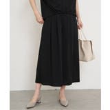 ブラック | 【接触冷感/セットアップ対応】GOKU楽冷感さらっとパンツ | ikka