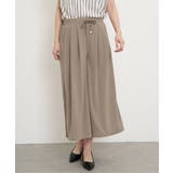 ベージュ | 【接触冷感/セットアップ対応】GOKU楽冷感さらっとパンツ | ikka