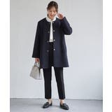 【洗濯機で洗える／セットアップ対応】ウォッシャブルテーパードパンツ | ikka  | 詳細画像8 