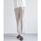 【洗濯機で洗える／セットアップ対応】ウォッシャブルテーパードパンツ | ikka  | 詳細画像18 