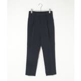 【洗濯機で洗える／セットアップ対応】ウォッシャブルテーパードパンツ | ikka  | 詳細画像35 