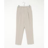 【洗濯機で洗える／セットアップ対応】ウォッシャブルテーパードパンツ | ikka  | 詳細画像37 