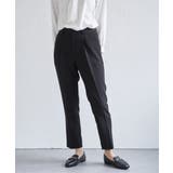 【洗濯機で洗える／セットアップ対応】ウォッシャブルテーパードパンツ | ikka  | 詳細画像2 