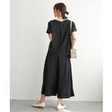 【セットアップ対応】GOKU楽冷感スリットガウチョ | ikka  | 詳細画像5 