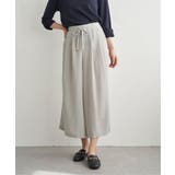 冷感さらさらジョーゼットパンツ | ikka | 詳細画像6