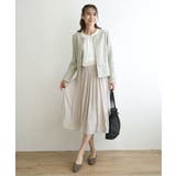 シフォンプリーツスカート | ikka | 詳細画像8