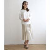 シフォンプリーツスカート | ikka | 詳細画像9