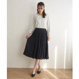 シフォンプリーツスカート | ikka | 詳細画像10