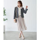 シフォンプリーツスカート | ikka | 詳細画像4