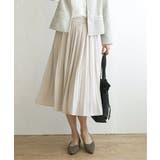 シフォンプリーツスカート | ikka | 詳細画像7