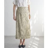 リネンライクラップスカート | ikka  | 詳細画像10