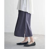 リネンライクラップスカート | ikka  | 詳細画像5