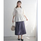 リネンライクラップスカート | ikka  | 詳細画像7