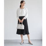 サテンプリーツスカート | ikka  | 詳細画像10 