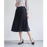 サテンプリーツスカート | ikka  | 詳細画像13 