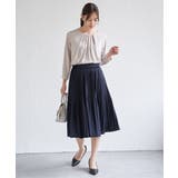 サテンプリーツスカート | ikka  | 詳細画像14 