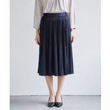 サテンプリーツスカート | ikka  | 詳細画像17 