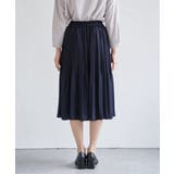 サテンプリーツスカート | ikka  | 詳細画像18 