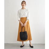 バックル付きラップ風スカート | ikka  | 詳細画像16 