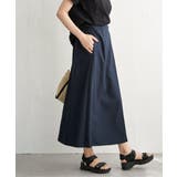 バックル付きラップ風スカート | ikka  | 詳細画像17 