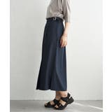 バックル付きラップ風スカート | ikka  | 詳細画像21 