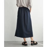 バックル付きラップ風スカート | ikka  | 詳細画像22 