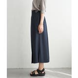 バックル付きラップ風スカート | ikka  | 詳細画像27 