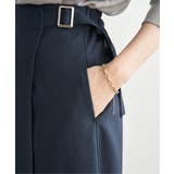 バックル付きラップ風スカート | ikka  | 詳細画像32 