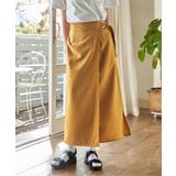 バックル付きラップ風スカート | ikka  | 詳細画像3 