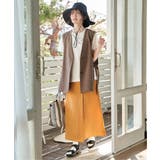 バックル付きラップ風スカート | ikka  | 詳細画像6 