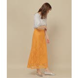 ラッセルレースナロースカート | ikka  | 詳細画像12