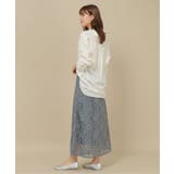 ラッセルレースナロースカート | ikka  | 詳細画像15