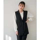 【フォーマル対応】ジレセットアップ3点セット | ikka  | 詳細画像8 