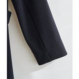 【フォーマル対応】カットジョーゼットウエストタブワンピース | ikka  | 詳細画像19 