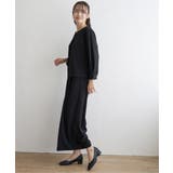 【フォーマル対応/2点セット】GOKU楽 長袖フレアセット | ikka | 詳細画像12