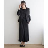 【フォーマル対応/2点セット】GOKU楽 長袖フレアセット | ikka | 詳細画像13