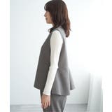 【2点セット】GOKU楽ペプラムジレセット | ikka | 詳細画像25