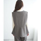 【2点セット】GOKU楽ペプラムジレセット | ikka | 詳細画像26