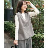 【2点セット】GOKU楽ペプラムジレセット | ikka | 詳細画像4