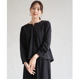 【フォーマル対応／2点セット】GOKU楽 長袖フレアセット | ikka  | 詳細画像8 