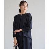 【フォーマル対応／2点セット】GOKU楽 長袖フレアセット | ikka  | 詳細画像16 