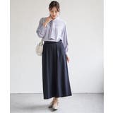 【フォーマル対応／2点セット】GOKU楽 長袖フレアセット | ikka  | 詳細画像21 