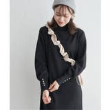 タートルニットスリットワンピース | ikka  | 詳細画像10