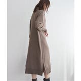 タートルニットスリットワンピース | ikka  | 詳細画像13