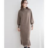 タートルニットスリットワンピース | ikka  | 詳細画像15