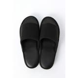 ブラック | with 低反発スリッパ M | ikka 