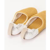 YORI ワッフルかかとリボンバブーシュ M | ikka  | 詳細画像3 