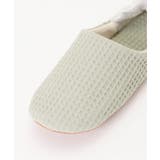 YORI ワッフルかかとリボンバブーシュ L | ikka  | 詳細画像6 