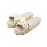 オフホワイト | Uruvi ウルヴィ 厚底スリッパ | ikka 